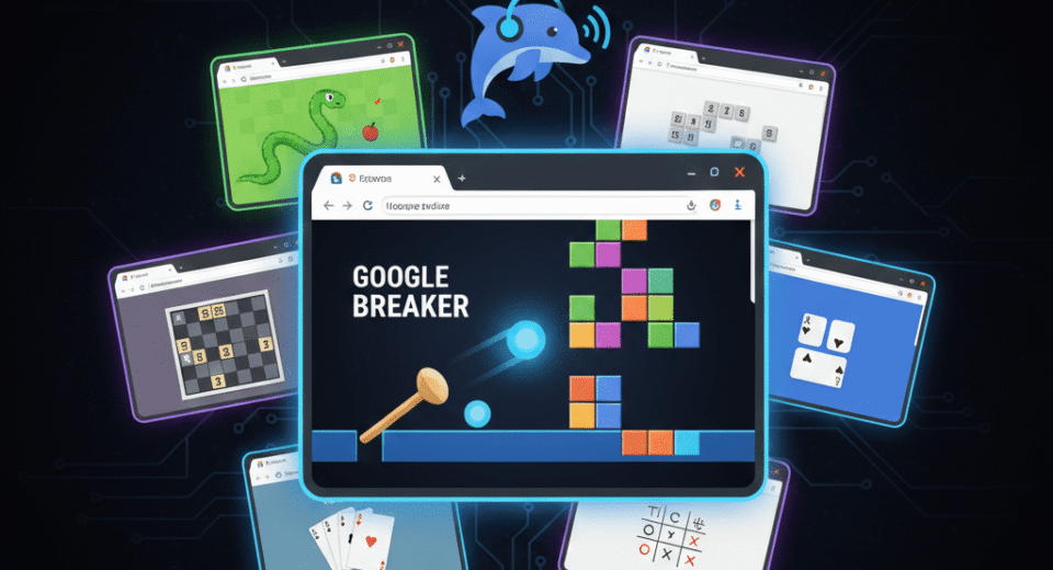 Google Block Breaker