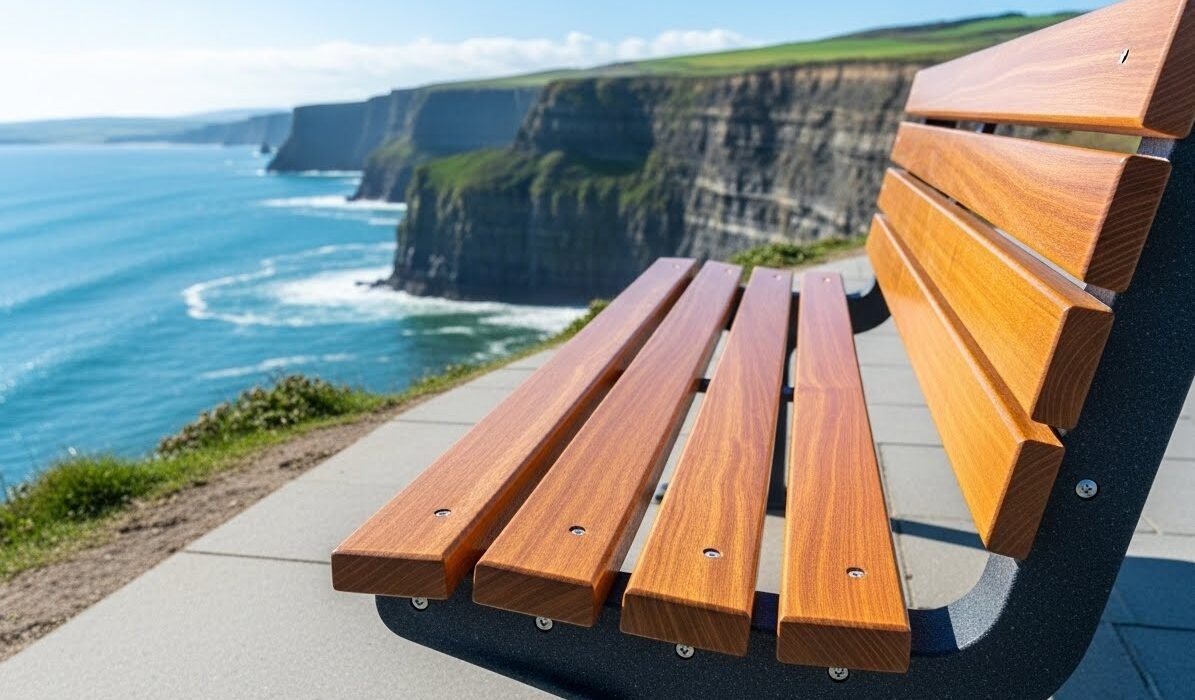 kilkee benches replaced plastic