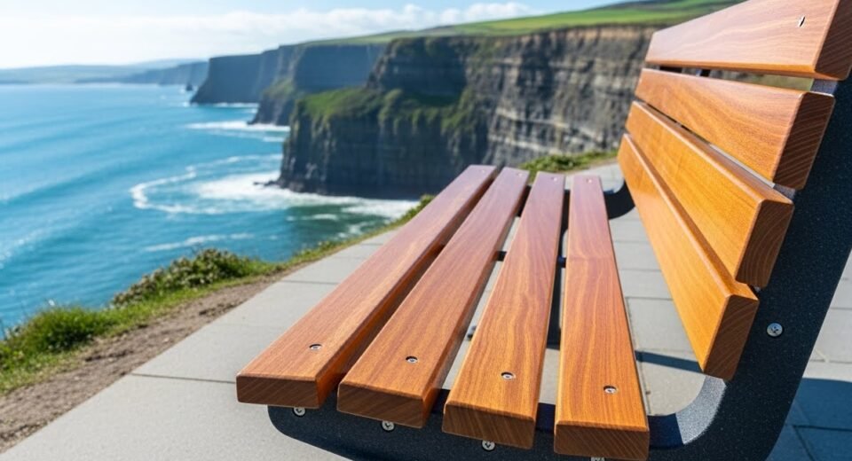 kilkee benches replaced plastic