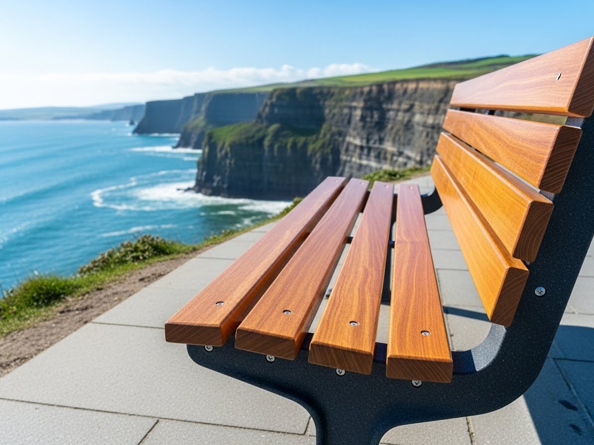 kilkee benches replaced plastic